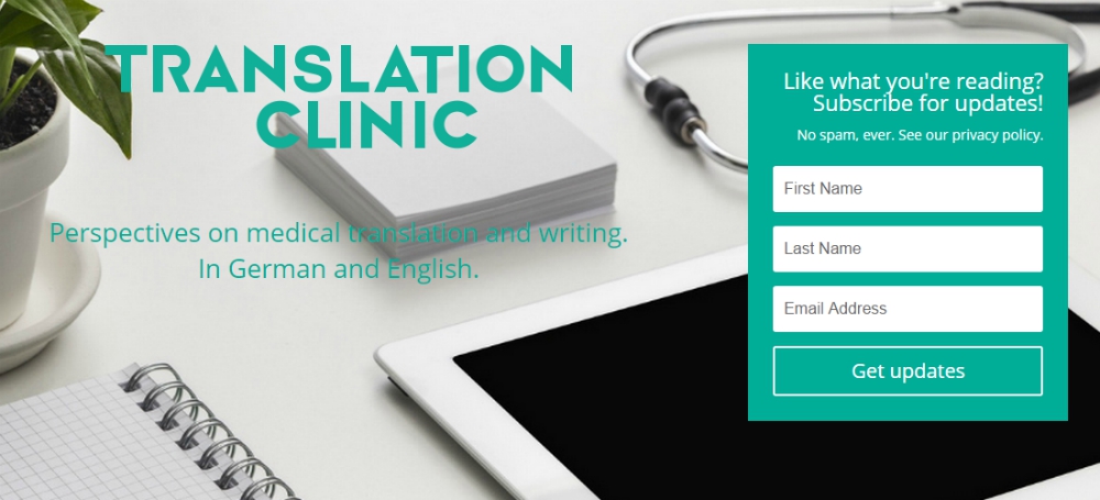 The Translation Clinic: on medical translation and writing